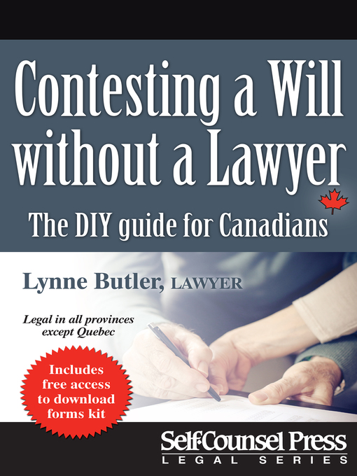 Title details for Contesting a Will without a Lawyer by Lynne Butler - Available